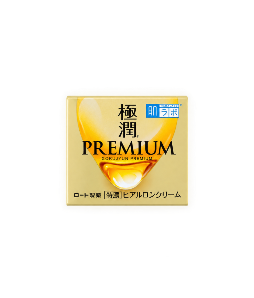Hada Labo Gokujyun Premium Hyaluronic Acid Cream – japonska vlažilna krema za obraz
